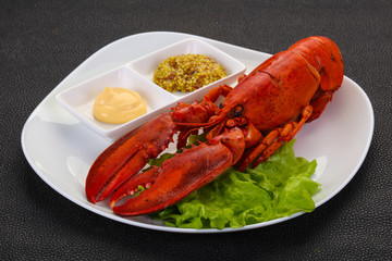Luxury Lobster with sauce
