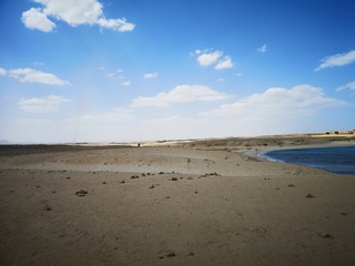 Wüstenwanderun - Küstenwanderung in der Sahara
