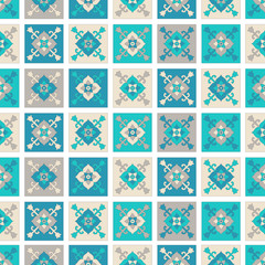 Seamless pattern of Oriental ornament