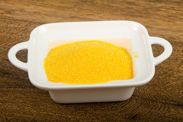 Raw polenta