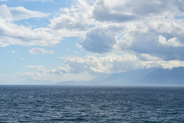 Fototapeta na wymiar Sea and sky background