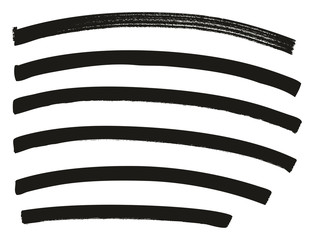 Tagging Marker Medium Curved Lines High Detail Abstract Vector Background Set 29