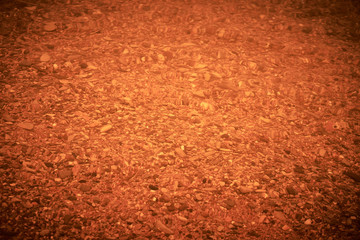 Reflection and refraction on the surface of the water. Abstract background.