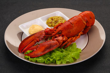 Luxury Lobster with sauce