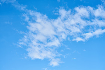 Fototapeta na wymiar Clouds and blue sky background