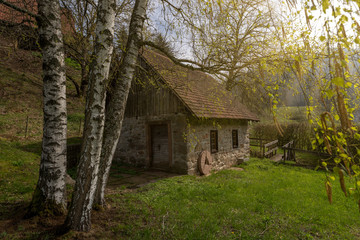 Fototapeta na wymiar Alte Wassermühle im Schwarzwald