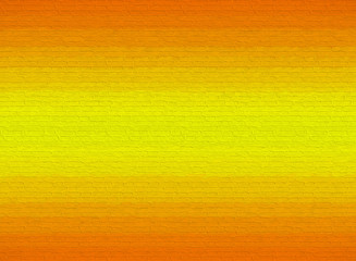 Orange and yellow brick wall canvas abstract texture background