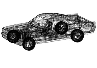 Fototapeta premium Car Concept
