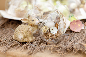 romantische Osterdekoration, romantisch