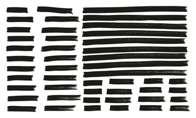 Naklejka premium Tagging Marker Medium Lines High Detail Abstract Vector Background Set 144
