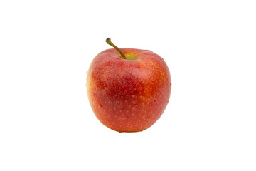 Apple on white background. Selective focus