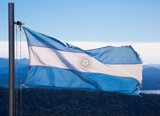 National flag of Argentina