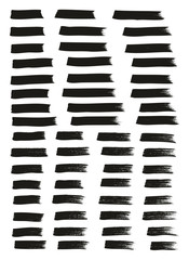 Naklejka premium Tagging Marker Medium Lines High Detail Abstract Vector Background Set 53