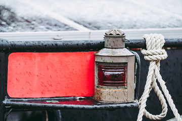 Détail matériel sur un bateau