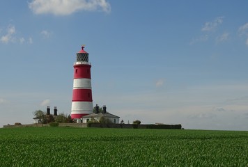 Happisburgh Lighthouse, Norfolk, England, UK