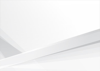 Abstract White and gray color technology modern background design vector Illustration