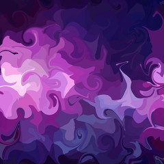 Abstract purple and blue marble background