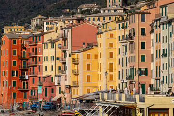 Fototapeta na wymiar Camogli (Genova) Liguria Italia