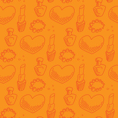 Fashion seamless pattern