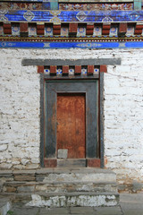 Fototapeta na wymiar Wangdicholing Palace (Jakar - Bhutan)