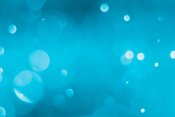 abstract soft blue background with light bokeh effect