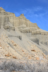 Rock formation in the San Rafael Desert, Utah