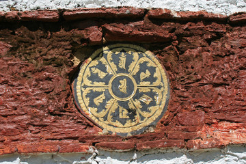 buddhist monument (Chendebji Chorten) in bhutan 