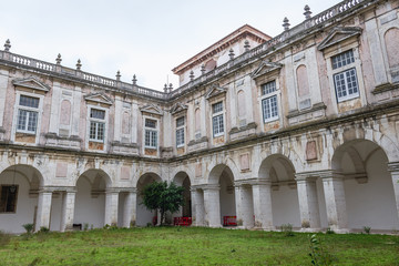Fototapeta na wymiar Graca monastery and church in Lisbon, capital city of Portugal