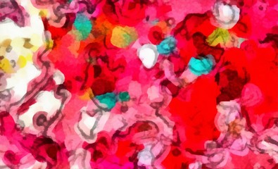 Abstract acrylic watercolor background. Colorful high resolution texture. Warm and bright colors pattern.