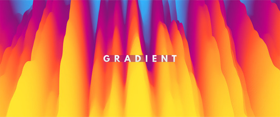 Abstract background with dynamic effect. Motion vector Illustration. Trendy gradients. Can be used for advertising, marketing, presentation.