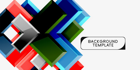 Glossy arrows background