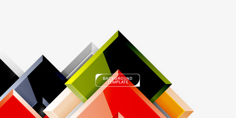 Abstract arrows composition background