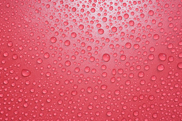 Condensation. Water drops - Aqua glance
