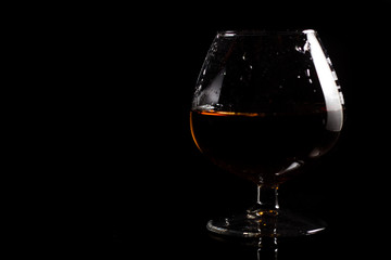 drink splash in glass