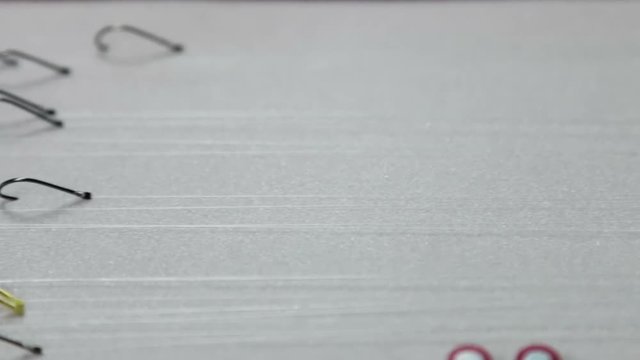 snowflakes are falling in the sky. slow motion video shot at 120 frames per second