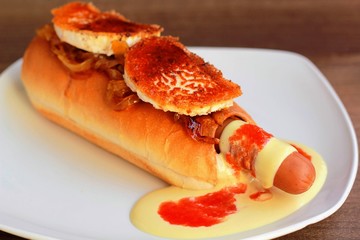 Perrito caliente completo