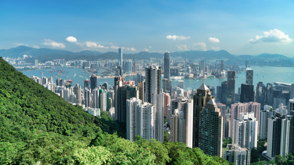 Hong Kong Skyline from Victoria Peak