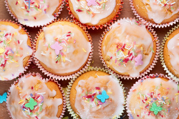cupcake from above