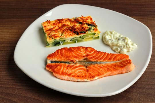Salm&oacute;n a la plancha