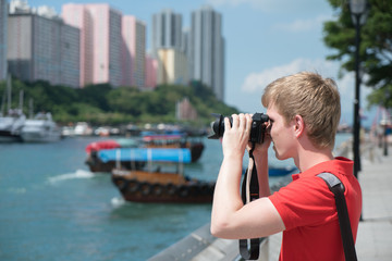 Taking Photos in Hong Kong