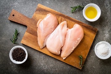 fresh chicken breast raw