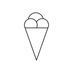 Ice cream Icon Vector