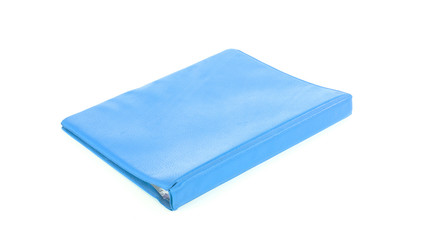 Old binder folder isolated