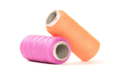 Two sewing thread