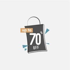 Discount up to 70% off Vector Template Design Illustration