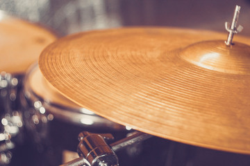 drum set drums in Studio
