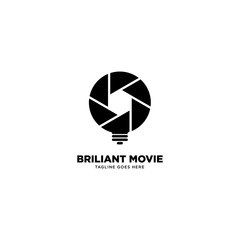 Smart Movie logo template, vector illustration icon element - Vector