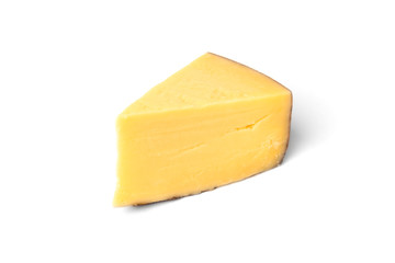 Cheese isolated on white background. 