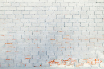 Old painted brickwall grungy background or texture