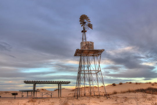 Windmills Near Midland Odesa Texas